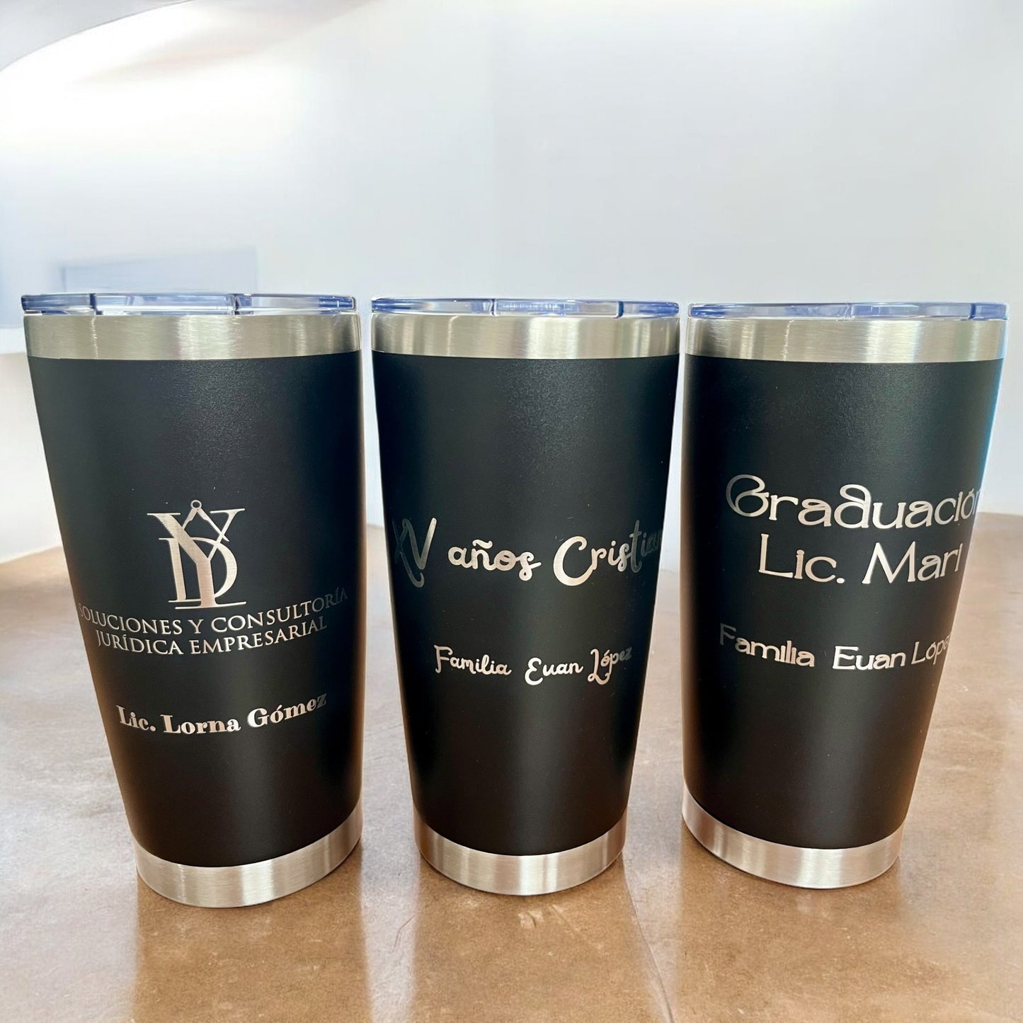 Vasos térmicos para eventos sociales