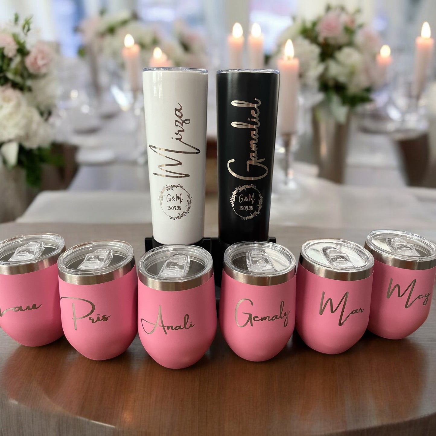 Vasos térmicos para eventos sociales