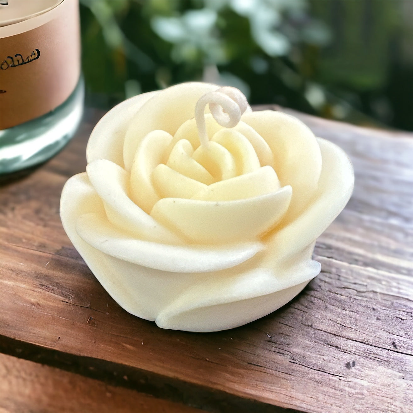 Vela molde tipo flor grande