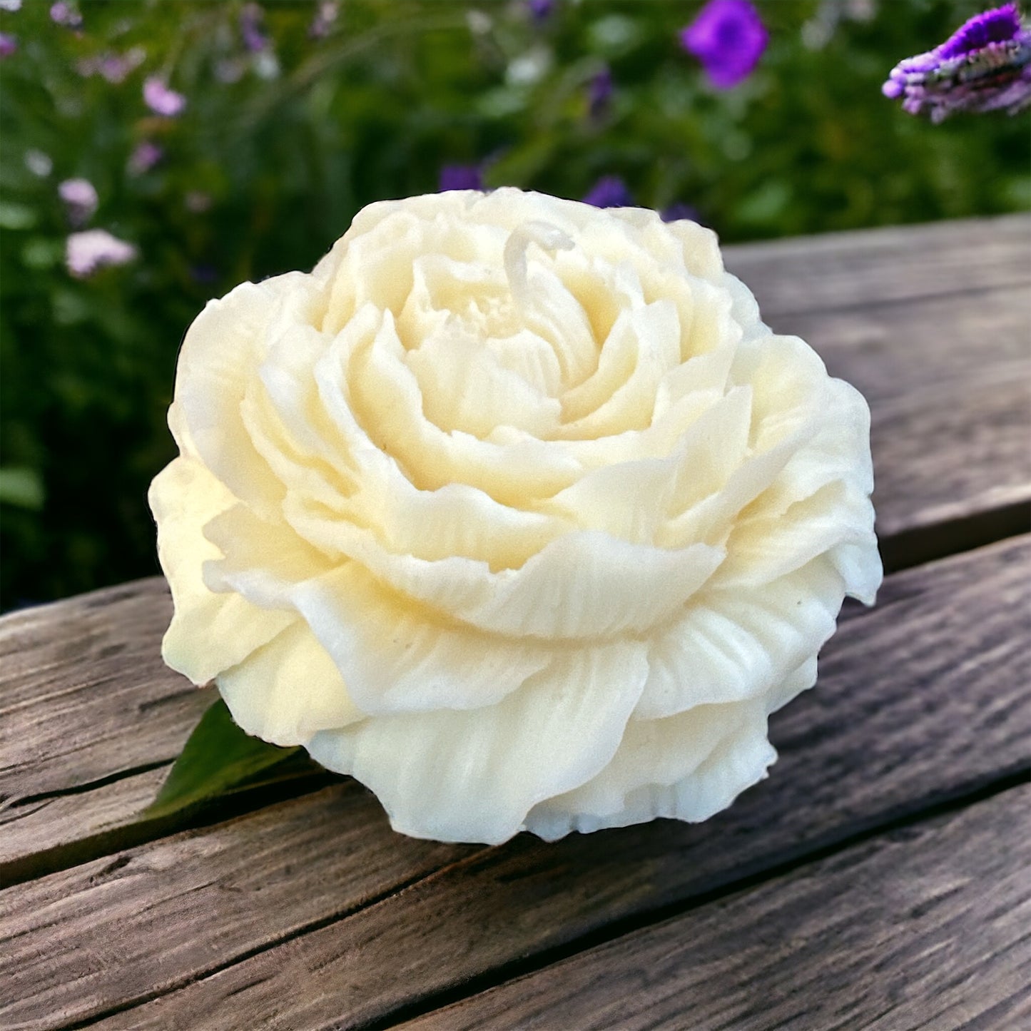 Vela molde tipo flor grande