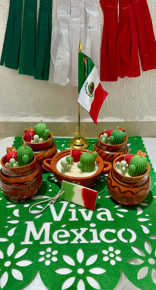 Vela celebración mexicana